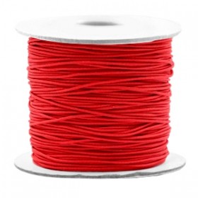 Gekleurde elastische draad 0.8mm Red