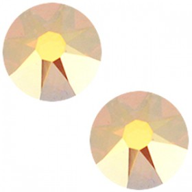 Swarovski Elements 2088-SS34 flatback Xirius Rose Metallic Sunshine