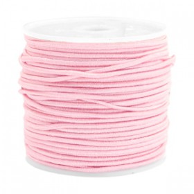 Gekleurde elastische draad 1.5mm Light rose