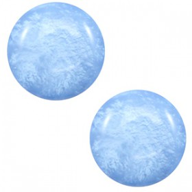 7 mm classic cabochon Polaris Elements Mosso shiny River blue