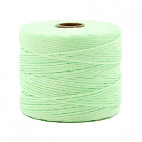 Nylon S-Lon draad 0.6mm Pastel mint green