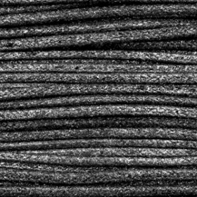 Katoen waxkoord 1.5mm Metallic Anthracite black