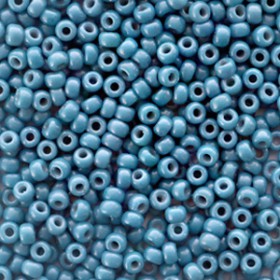 Miyuki Rocailles 8/0 Duracoat opaque uniper berry blue