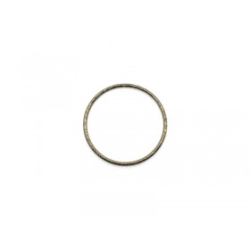 Gesloten cirkel Goud 19mm (nikkelvrij)